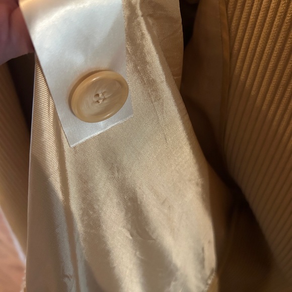 COS Beige Corduroy Trench Coat - Women’s Jackets & Coats - Picture 9 of 9